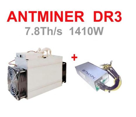 Bitmain Antminer DR3 7.8. Blake256r14 Asic für DCR-Münzenbergbau